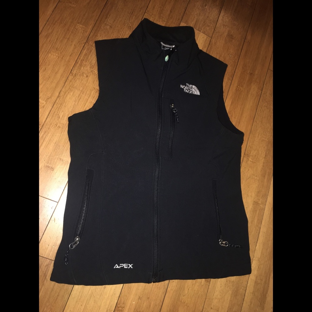 Black North Face Vest